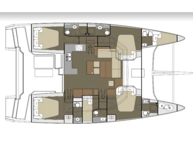 Catamaran for rent Alimos at the best price