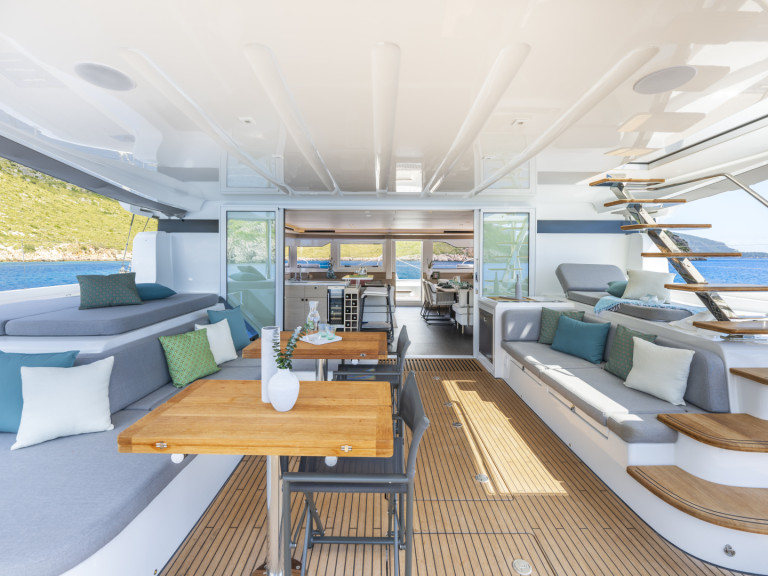 Bareboat Rental Catamaran Lagoon with a boat licence