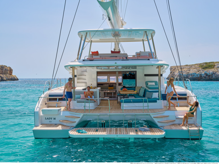 Lagoon Lagoon 55 charter bareboat or captained in  Olbia