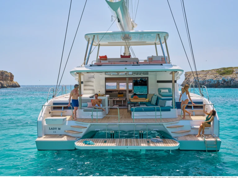 Lagoon Lagoon 55 charter bareboat or captained in  Olbia