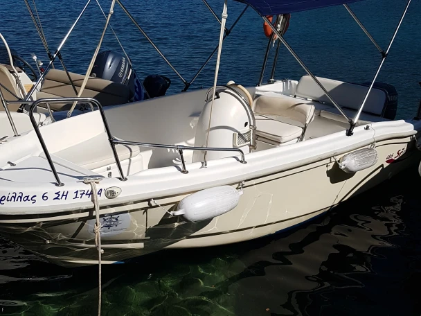 Bareboat Rental Motorboat Stagman with a boat licence