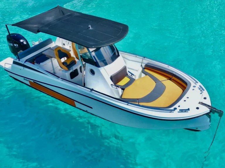 Bareboat Rental Motorboat BMA with a boat licence