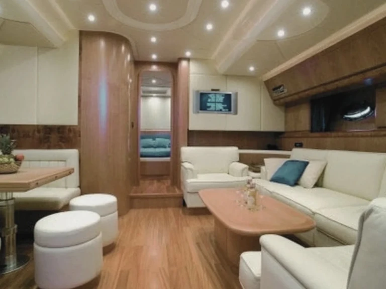 Rizzardi 73 charter bareboat or captained in  Saint-Tropez