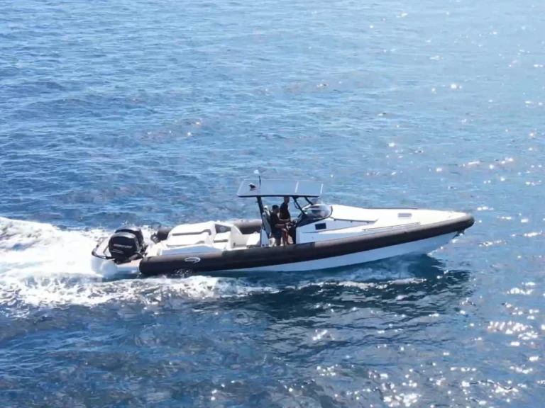 Seafighter Cabin 36 charter bareboat or captained in  Charakas