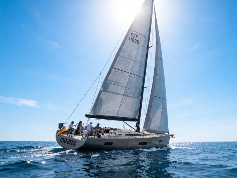 Bareboat Rental Sailboat Bénéteau with a boat licence