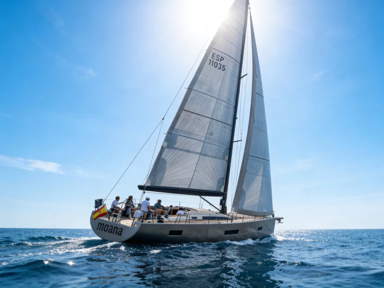 Bareboat Rental Sailboat Bénéteau with a boat licence