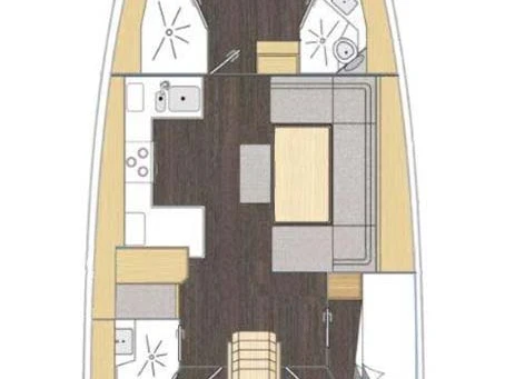 Yacht charter Göcek cheap Bavaria C46