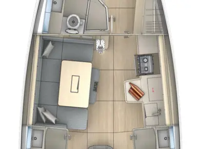 Boat rental Dufour Dufour 41 in Trogir on Samboat