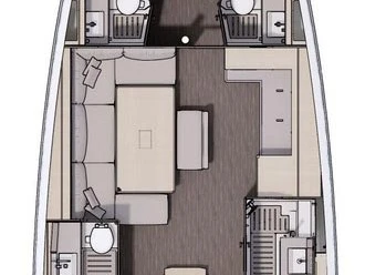 Bareboat Rental Sailboat Dufour with a boat licence