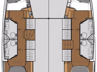 Catamaran rental in Pula - Fountaine Pajot Lucia 40