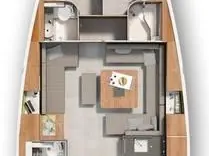 Boat rental Hanse Hanse 455 in Murter-Kornati on Samboat