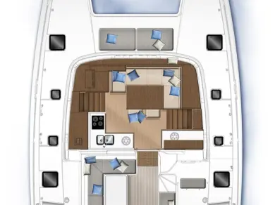 Catamaran rental with or without captain Lagoon Šibenik