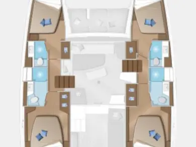 Yacht charter Šibenik cheap Lagoon 42