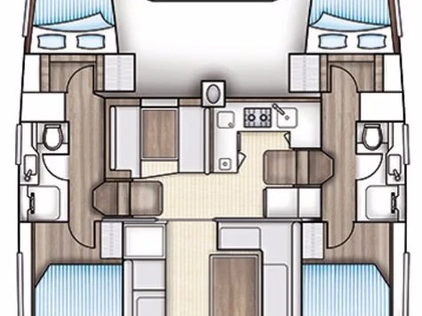 Catamaran rental in Trogir - Nautitech Nautitech 40