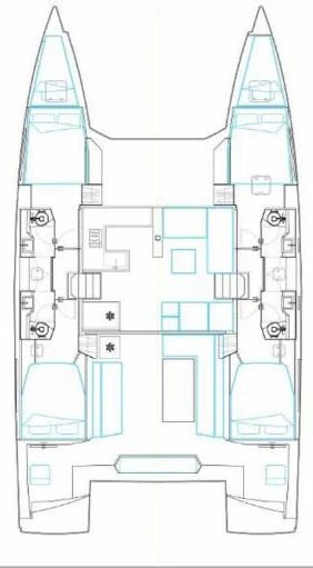 Boat rental Nautitech Nautitech 46 Fly in Pula on Samboat
