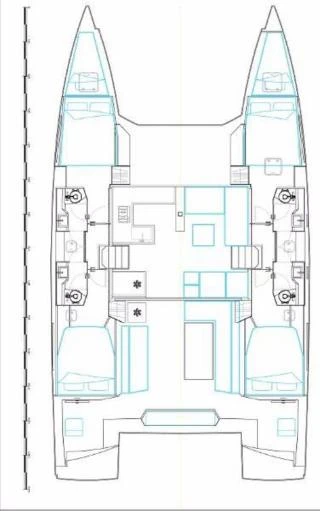 Catamaran rental with or without captain Nautitech Biograd na Moru