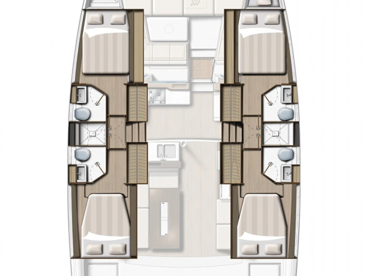 Catamaran for rent Seget Donji at the best price