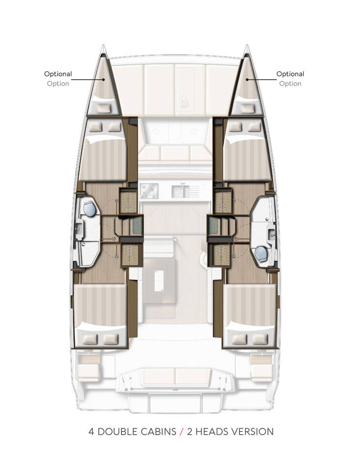 Catamaran rental in Seget Donji - Bali Bali Catsmart