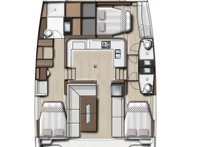 Bali Bali Catspace Voile charter bareboat or captained in  Marsh Harbour