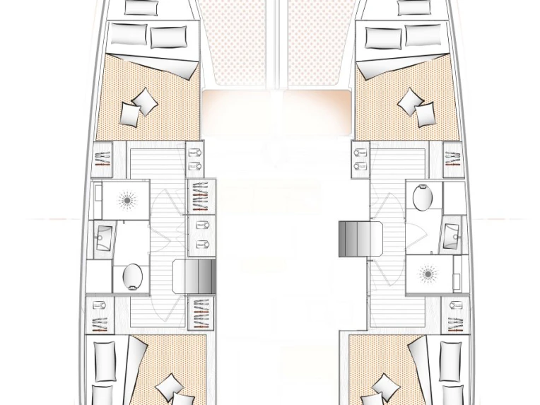 Catamaran rental in Seget Donji - Excess Excess 11
