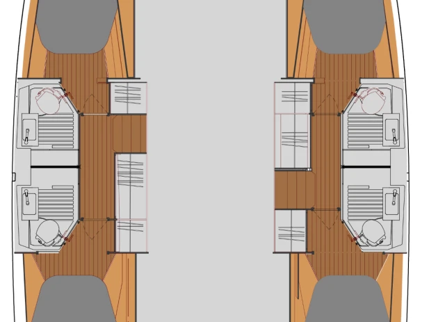 Fountaine Pajot Astrea 42 charter bareboat or captained in  Seget Donji