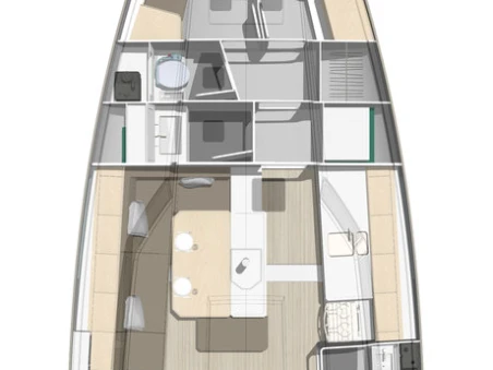 Pogo Structures Pogo 44 charter bareboat or captained in  Portocolom