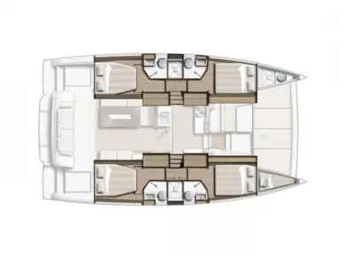 Catamaran rental with or without captain Bali Biograd na Moru