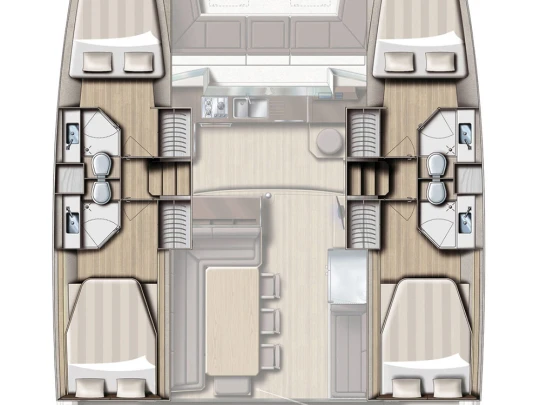 Catamaran rental with or without captain Bali Préveza