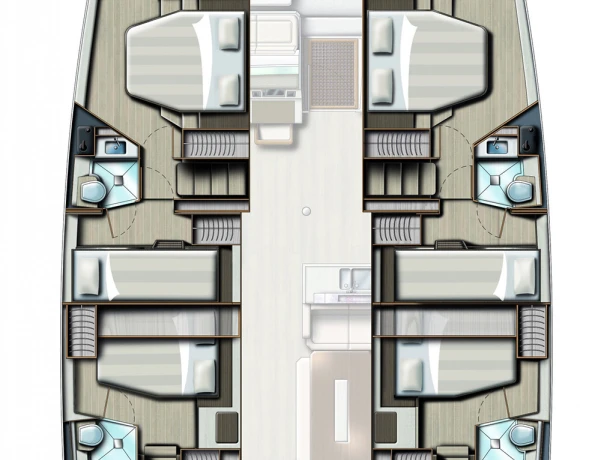 Catamaran rental in Gouvia - Bali Bali 4.8