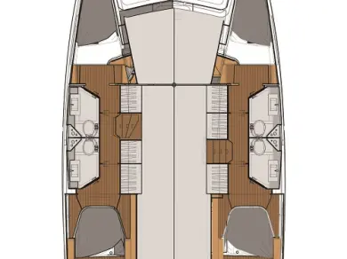 Catamaran rental with or without captain Fountaine Pajot Lefkáda