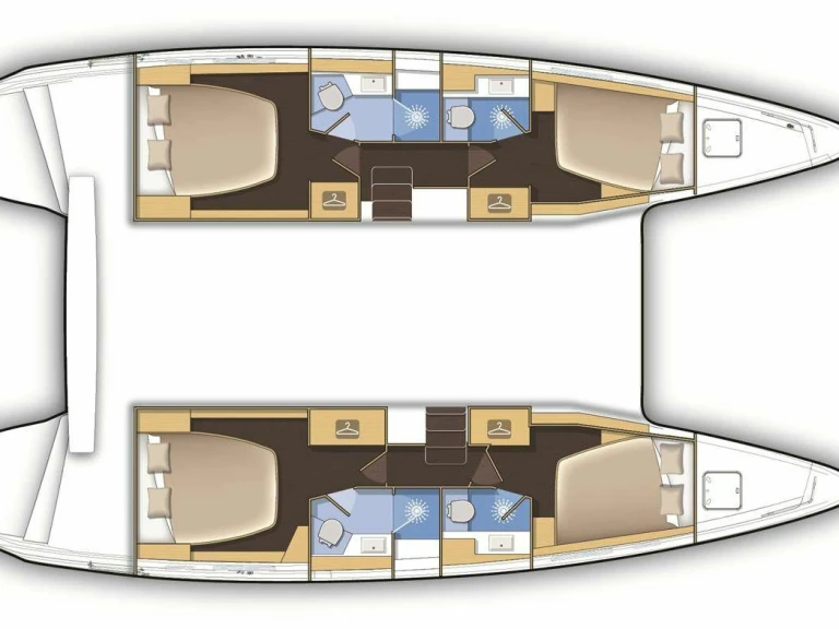 Boat rental Lagoon Lagoon 42 in Deme of Volos on Samboat