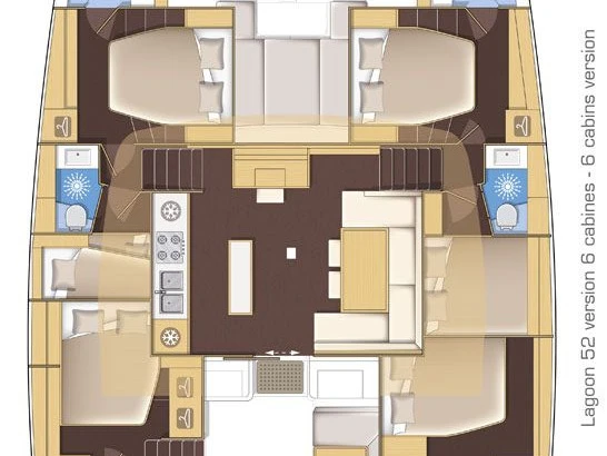 Yacht charter Alimos cheap Lagoon 52