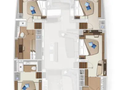 Catamaran for rent Alimos at the best price