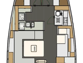 Sailboat rental in Punat - Elan Impression 50