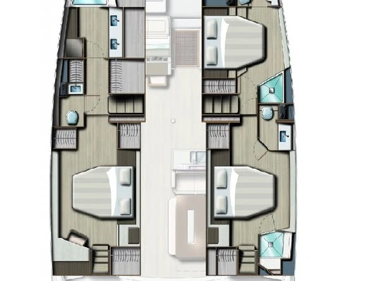 Bali Bali 4.8 charter bareboat or captained in  Göcek