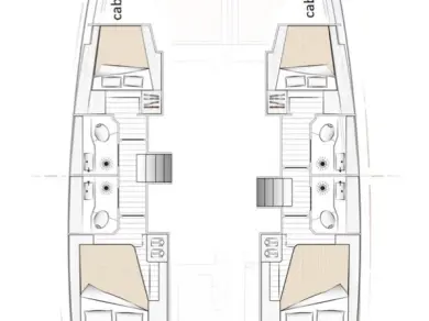 Catamaran for rent Seget Donji at the best price