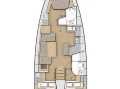 Yacht charter Zadar cheap Oceanis 40.1