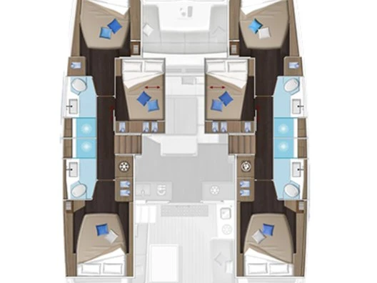 Catamaran for rent Lávrio at the best price