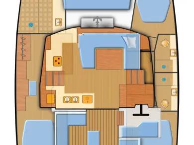 Boat rental Fountaine Pajot Elba 45 in Biograd na Moru on Samboat