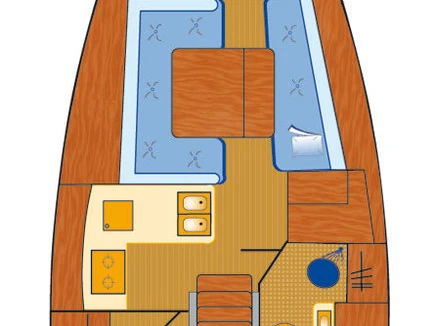 Sailboat rental with or without captain Bénéteau Pula