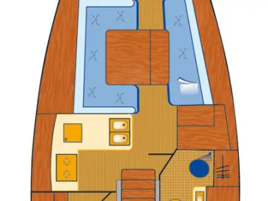 Sailboat rental with or without captain Bénéteau Pula