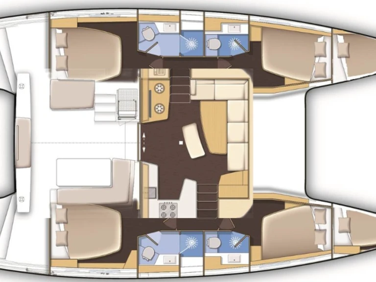 Catamaran for rent Lefkáda at the best price