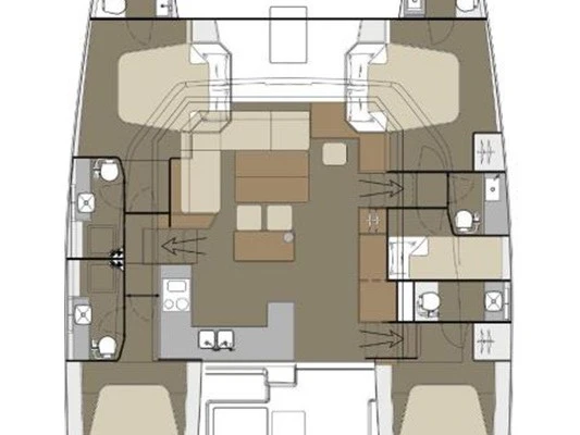 Yacht charter Primošten cheap Dufour Catamarans 48 Sail