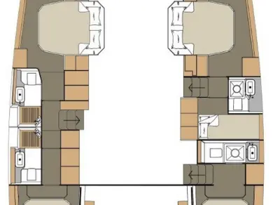 Boat rental Dufour Dufour Catamarans 48 Sail in Primošten on Samboat