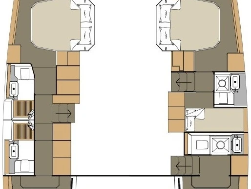 Catamaran rental with or without captain Dufour Primošten