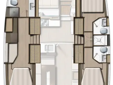 Catamaran rental in Sveti Filip i Jakov - Bali Bali 4.2