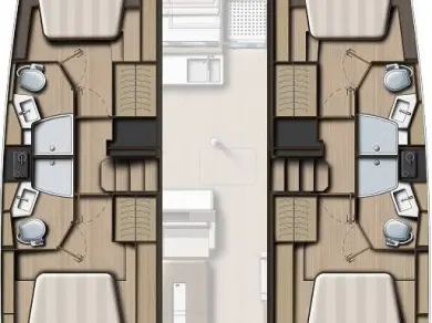 Yacht charter Trogir cheap Bali 4.4