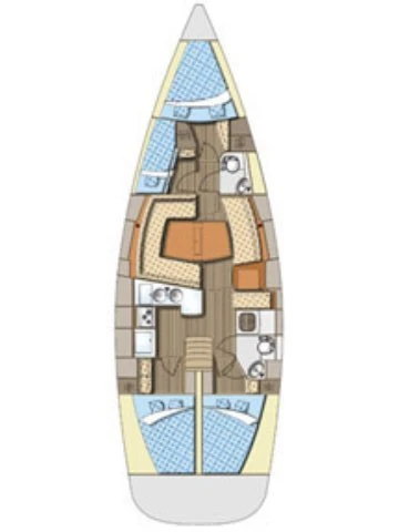 Bareboat Rental Sailboat Elan with a boat licence