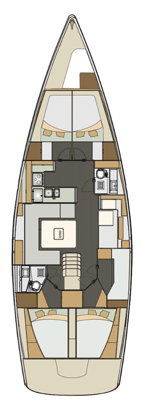 Yacht charter Punat cheap Impression 50