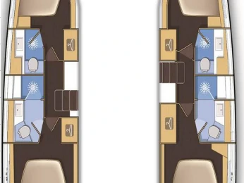 Boat rental Lagoon Lagoon 42 in Trogir on Samboat